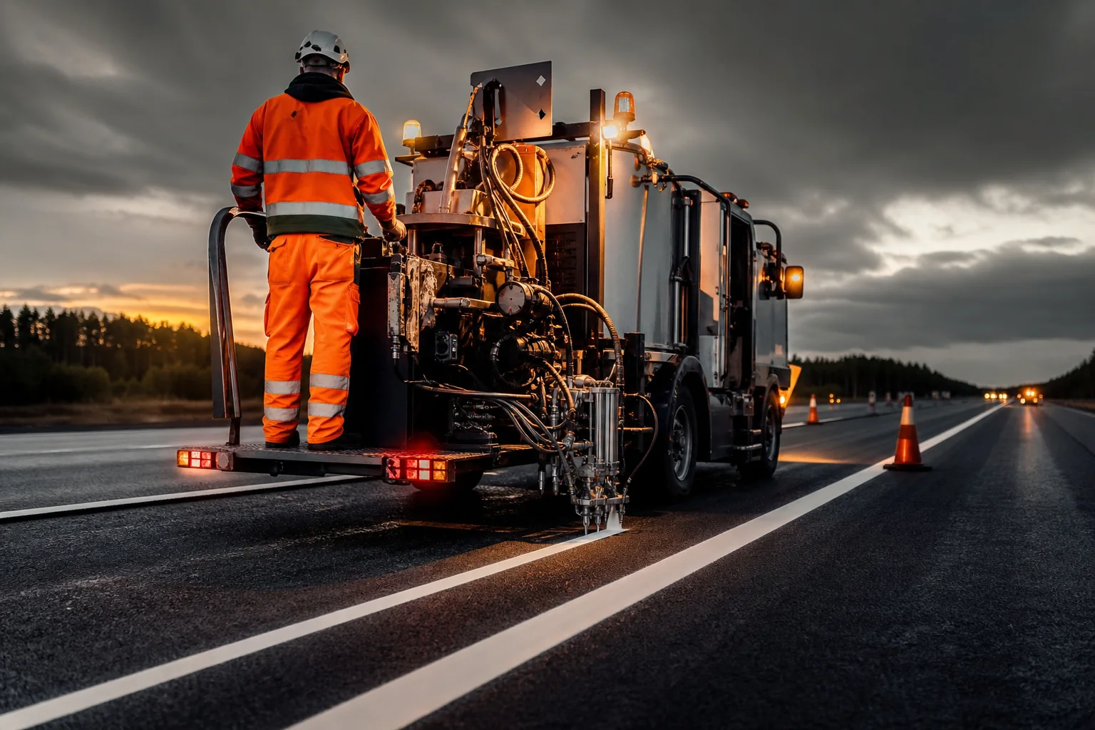Trafikmålning i svensk entreprenadmiljö